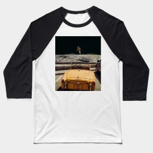 Take a break in the middle of space -  Artwork Baseball T-Shirt